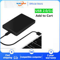 WALRAM ภายนอก Drive-USB3.0/2.0 2.5นิ้วซาต้าเอชดีดี SSD Enclosure ฮาร์ดดิสก์แบบพกพาสำหรับแล็ปท็อป