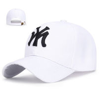 CEEDMAX หมวกกันแดด แฟชั่น สีเพียว หมวกกลางแจ้งแบบสบาย ๆ หมวกเบสบอล หมวกฮิปฮอป หมวก Snapback ผู้หญิง หมวกตาข่าย หมวกหางม้า หมวกปักตัวอักษร