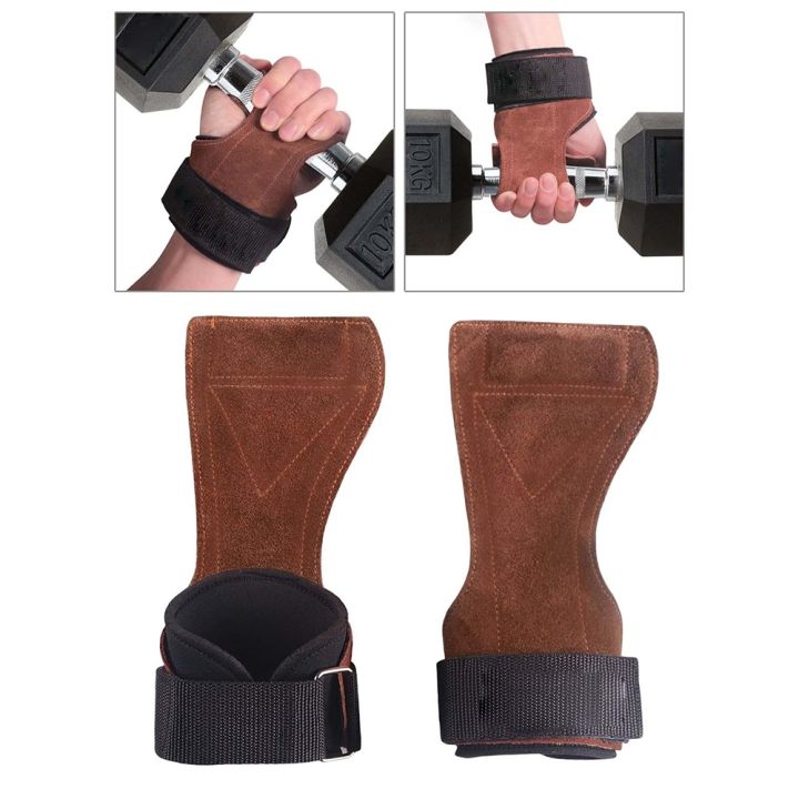 weight-lifting-training-gloves-palm-protector-leather-wrist-straps-for-deadlifts-powerlifting-crossfit-fitness-gymnastics-grips