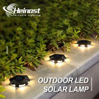 【LZ】✼  Iluminação de emergência ao ar livre LED Solar Power Induction Lamp Underground Deck Light Spotlight Enterrado Decoração do jardim impermeável