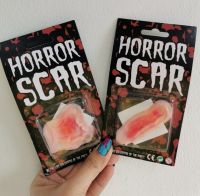 พร้อมส่ง  สติ๊กเกอร์ แผลปลอม แผล ของเล่น ฮาโลวีน Halloween