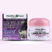 Lanolin Cream with  Grape Seed Oil Healthy Care 1 กระปุก ครีมรกแกะ+องุ่นสกัด เข้มข้น Exp.10/2023