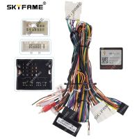 SKYFAME 16Pin Car Wiring Harness Adapter Canbus Box Decoder For Renault Megane 3 Koleos Fluence 2009-2013 Android Power Cable