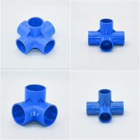 ID 20/25/32mm PVC coupler 3/4/5-way Three-Dimensional PVC Connector DN15/20/25/40 Water Supply Pipe Fittings