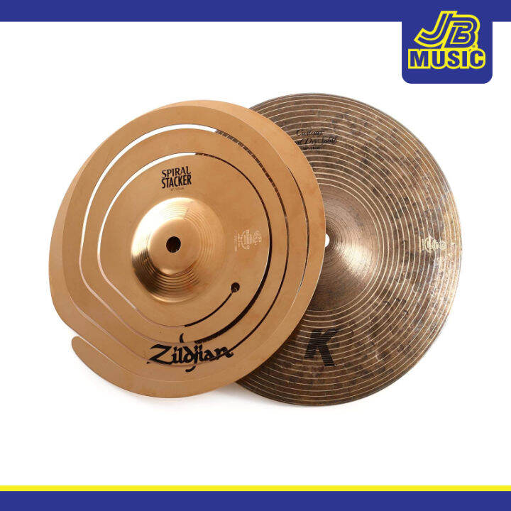 Zildjian PCS002 10" Spiral Stacker 10" K Custom splash Cymbal Stack