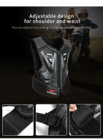 WOSAWE Kids Children Motocross Full Body Protector Armor Riding Skating Knee Elbow Guards Protective Gears Motorbike Vest Suit