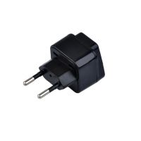 2pin บราซิลบราซิลปลั๊กไฟ AC Uk/us/eu บราซิล Brasil Socket Travel Power Adapter Plug 2 Pin Converter Plug