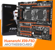 Mainboard HUANANZHI X99-F8D. Bo Mạch Chủ Intel Dual CPU X99 LGA 2011