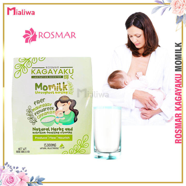 Rosmar Kagayaku Momilk Lactation Booster Food Powdered Milk (10 Sachets
