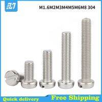 Slotted Pan Head Machine Screw Button Head Bolt 304 Stainless Steel M1.6 M2 M3 M4 M5 M6 M8 Nails Screws Fasteners