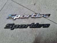 สปอร์ติโว่ ตัวอักษรติด โตโยต้า คัมรี่ 2006 Toyota Camry Sportivo ACV40R Sedan letter logo badge for rear trunk