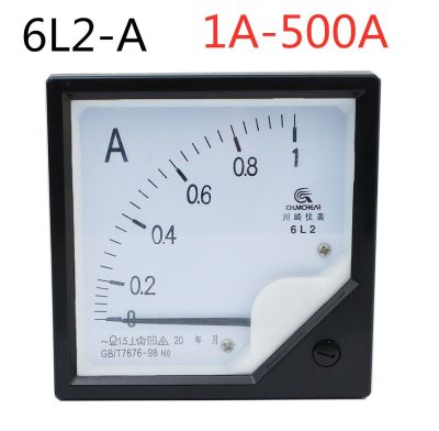 6L2-A 5A 10A 15A 20A 30A AC Direct Analog Meter Panel AMP Current Ammeter Gauge Pointer Ammeter 80x80MM Amperimetro AC