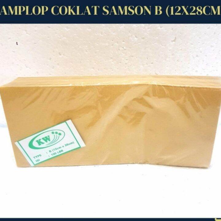 AMPLOP SAMSON COKLAT B / AMPLOP GAJI | Lazada Indonesia