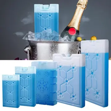 Ice Wizard Ice Cube Maker Freeze & Store Ice Cubes Blue Silicone/Plastic  w/Tongs 