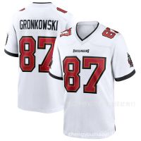 เสื้อฟุตบอล NFL Pirates 87 white buccaneers Rob Gronkowski Jersey