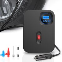 120W Portable Automobile Air Compressor Digital Tire Inflation Pump LED Lamp Tire Compression Pump Compressor For Car Motorcy