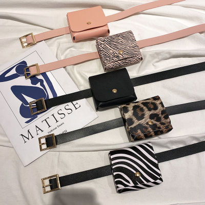 New womens belt waist bag fashion Mini zero wallet fashion dress trendy belt decorative small waist bag  04QC