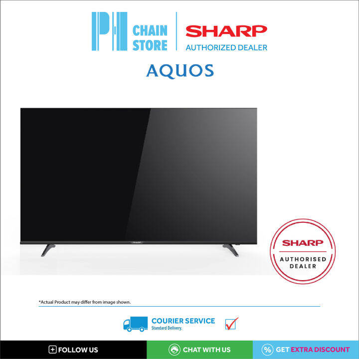 (COURIER SERVICE) SHARP 4TC55CJ2X 55" 4K UHD SMART TV Lazada