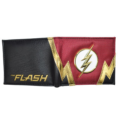 New The Flash Wallet Cool Design Wallets Short Purse with Coin Pocket