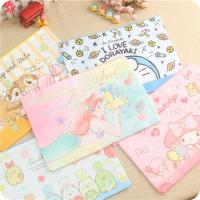 Japan And South Korea A4 Folding Envelope To Cute Cartoon Students Test Data Receive Bag Monolayer Oxford Cloth Zipper Bag 【AUG】