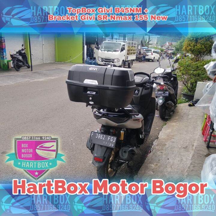 Box Motor Terbaru Givi B45NM | Box Touring Givi B45 | Jual Box Motor ...