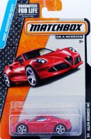 Match 1:64 MB905 ALFA ROMEO 4C คอลเลกชันของโลหะผสมหล่อรถเข็นรุ่นตกแต่งของขวัญ