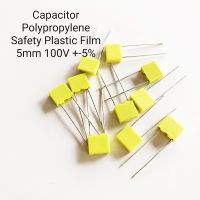 10PCS 102J/103J/104J/223J/333J/222J/472J[0.001uF/0.01uF/0.1uF/1nF/2.2nF/4.7nF/10nF/22nF/33nF/100nF 5mm 100V Polypropylene Safety Pla