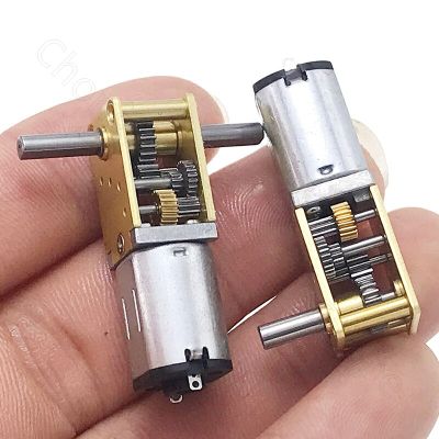 DC 3V 6V 12V Micro Gear Motor Slow Speed Metal Gearbox Reducer N20 Electric Motor 4 7 8 13 15 16 26 27 30 34 53 60 63 - 381RPM Electric Motors