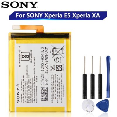 แบตเตอรี่ SONY Xperia E5 XA1 F3113 F3112 F3116 F3115 F3311 F3313 F3111 G3112 G3121 G3116 LIS1618ERPC LIP1635ERPCS