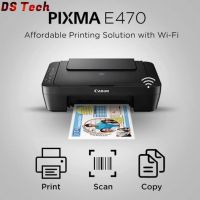 Printer canon pixma e470 (Print / Scan / Copy/ Wireless)