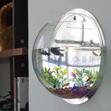 Fish Tank Decoration Fishing Kitten Ornament, Tank Side Hanging