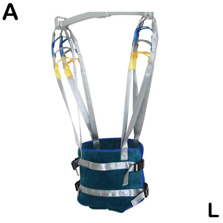 การฟื้นฟูสมรรถภาพช่วยเดินยืนยกสลิงยกร่างกายเต็มสลิงผู้ป่วยผู้สูงอายุเตียงรถเข็นนั่งยืนโอนเข็มขัด