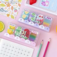 ✙☬ 4Pcs/Set Novelty Summer Ice Rubber Gum Kawaii Gums School Supplies Stationery Kids Students Cool Food Eraser