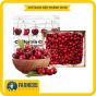 Cherry đỏ Mỹ Size 8 0.25Kg - Trái size to nhất hiện tại, cuốn xanh thumbnail