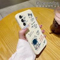 Chenyyyka เคสโทรศัพท์ปลอกสำหรับ Samsung S21พลัส5G S21พิเศษ5G ลายนักบินอวกาศแฟชั่นดีไซน์ใหม่บางเก๋ไก๋เคสป้องกันขอบสี่เหลี่ยมเคสนิ่มเคสปลอกซิลิโคนเคสกันกระแทก