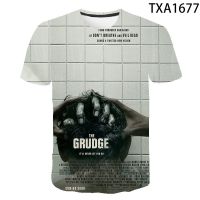 2020 ภาพยนตร์ใหม่ Grudge 3D เสื้อยืดผู้ชายผู้หญิงแฟชั่นเด็กสตรีทแวร์ฤดูร้อนเด็กหญิงพิมพ์เสื้อยืดเย็นเสื้อยืด XS-5XL