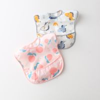 【CC】 Baby Bibs Cartoon Printing Infants Boys Feeding Burp Cloths Apron