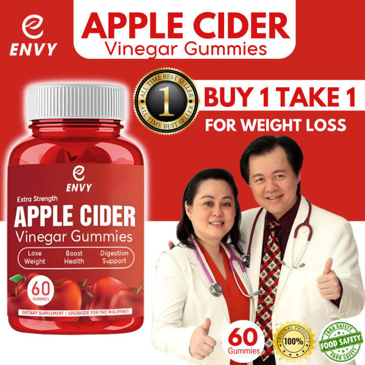 Envy Apple Cider Vinegar Gummies Slimming Original Usa Loose Weight Gummies Envy Apple Cider 6311