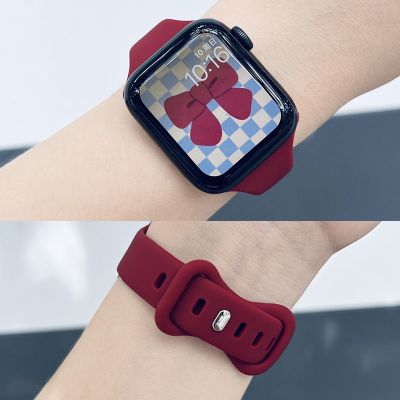 สำหรับ Redmi Watch 3 /Redmi Watch 2 Lite สายซิลิโคนเหลวตัวล็อกแบบผีเสื้อ + กรอบโลหะ