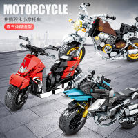 Senbao Building Blocks Technology Ducati Motorcycle Model เข้ากันได้กับเลโก้บอยปริศนาประกอบตัวต่อบล็อกของเล่นเด็ก