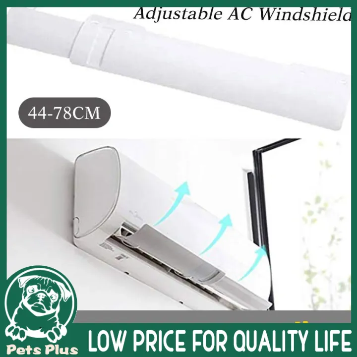 Adjustable Air Conditioner Cover WindShield Air Conditioning Baffle