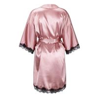 Satin Short Kimono Bridesmaids Lingerie Robes Luxury Female Bathrobes Ladies Sleepwear Dressing Gown