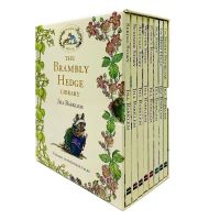 The Brambly Hedge Library Hardcover 8 Books Box Set By Jill Barklem English Classic book for kids