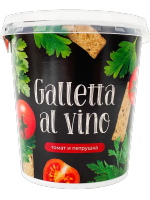 ขนมปังกรอบ "Galletta al vino" พร้อมของว่างมะเขือเทศและผักชีฝรั่งปราศจากน้ำตาล บิสกิต ฟิตเนส อาหารเช้า พลังงานทดแทนมื้ออาหาร