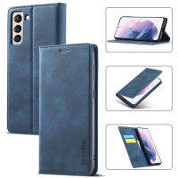 Thinmon Samsung S23อัลตร้า/S23พลัส/S23/S22อัลตร้า/S22พลัส/เคสหนังพลิกย้อนยุค S22พร้อมที่วางเคสกระเป๋าสตางค์แม่เหล็กหลายช่องเสียบบัตร