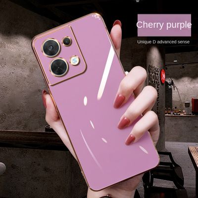 OPPO Reno 8 Pro Reno 8T 5G 8Z Reno9 Pro + Plus เคสใส่โทรศัพท์สง่างามขอบตรงซิลิโคนกันกระแทกเต็มรูปแบบเคสโทรศัพท์เนื้อนิ่ม