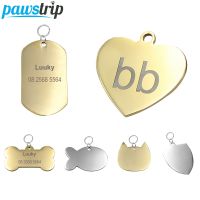 pawstrip Anti-lost Dog ID Tag Customized Dog Tag For Dogs Phone Name Cat Tag Pet ID Tags Custom Engraved Dog Collars Pendant