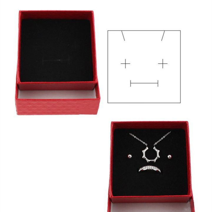 กล่องเครื่องประดับราคาประหยัด-กล่องใส่แหวนสวยงามกล่องต่างหูสร้อยคอสร้อยข้อมือกล่องของขวัญบรรจุภัณฑ์ขนาดเล็ก