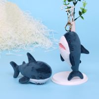 Mini Cute Shark Plush Key Chain Pendant Toys Soft Cartoon Whale Stuffed Small Doll Backpack Keychain Souvenir Plush