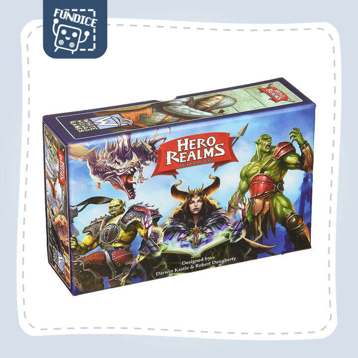 [Fun Dice] Hero Realms Board Game Lazada.co.th